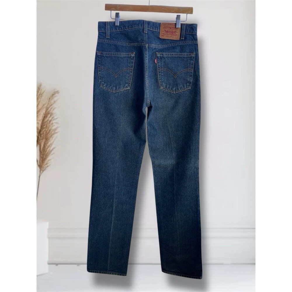 Vintage Levi’s 505 Regular Fit Straight Leg Men’s W31 L34 Red Tab Jeans ‘98